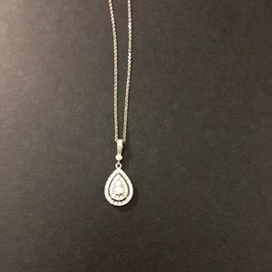 Neil Lane diamond necklace in 14k white gold